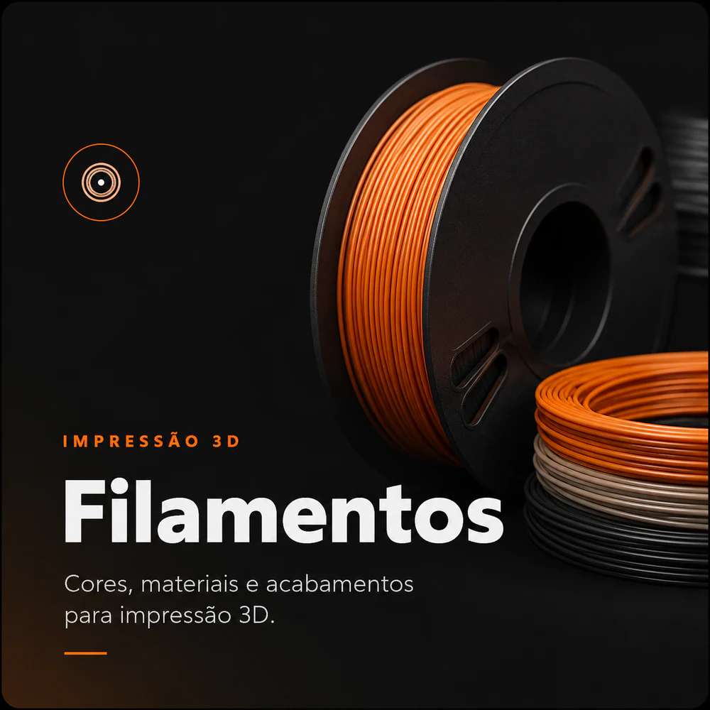 Filamentos para impressão 3D