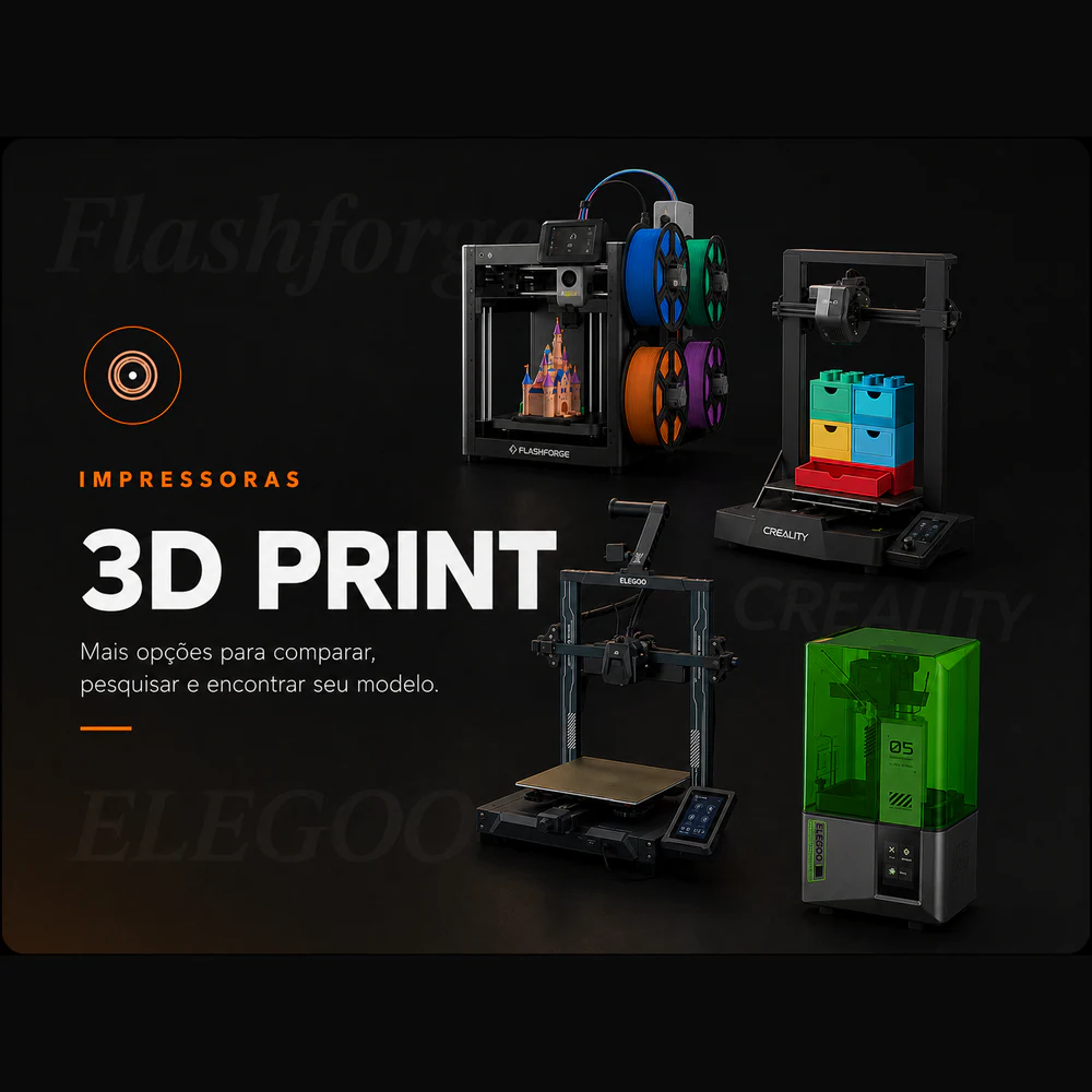 Impressoras 3D de outras marcas