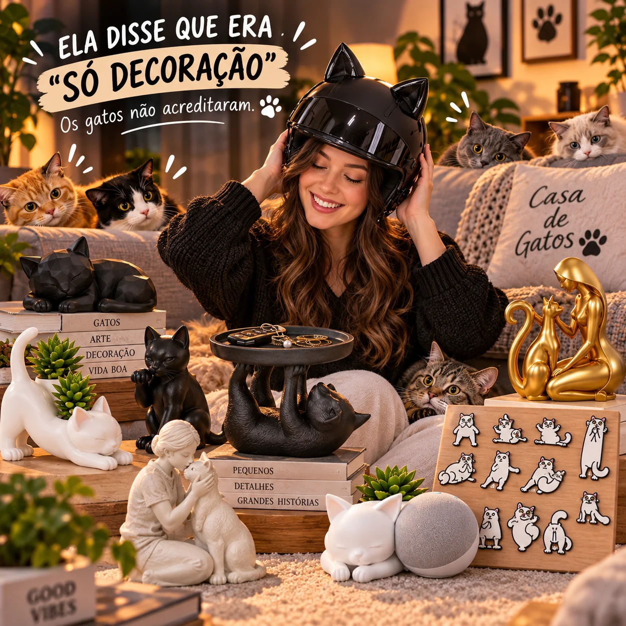 Achados para quem é completamente apaixonado por gatos