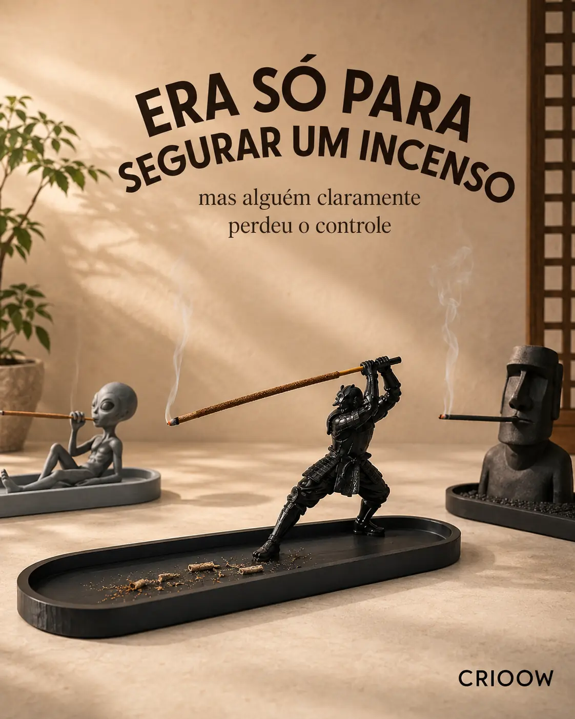 Incensários Criativos