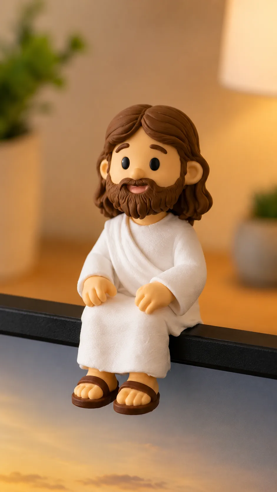 Mini Jesus para Monitor